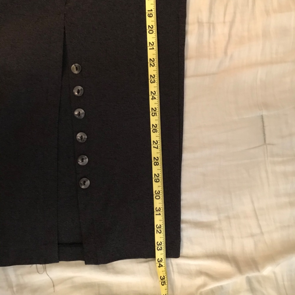 Connected Apparel Grey Long Skirt - Picture 3 of 6